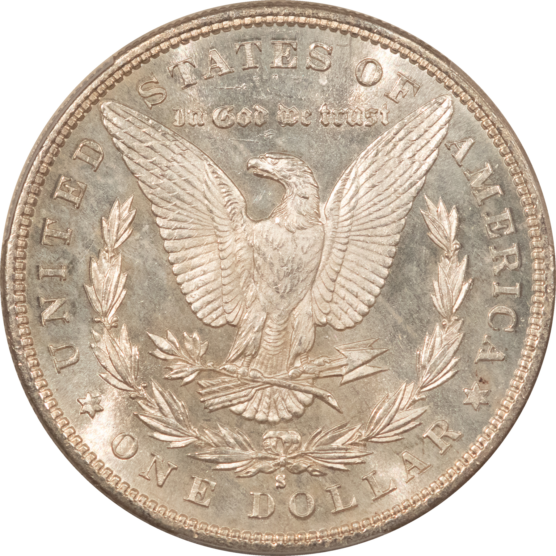 Dollars 1881-S $1 MORGAN DOLLAR – PCGS MS-63 FRESH ORIGINAL WHITE & CHOICE Dollars 1881-S $1 MORGAN DOLLAR – PCGS MS-63 FRESH ORIGINAL WHITE & CHOICE