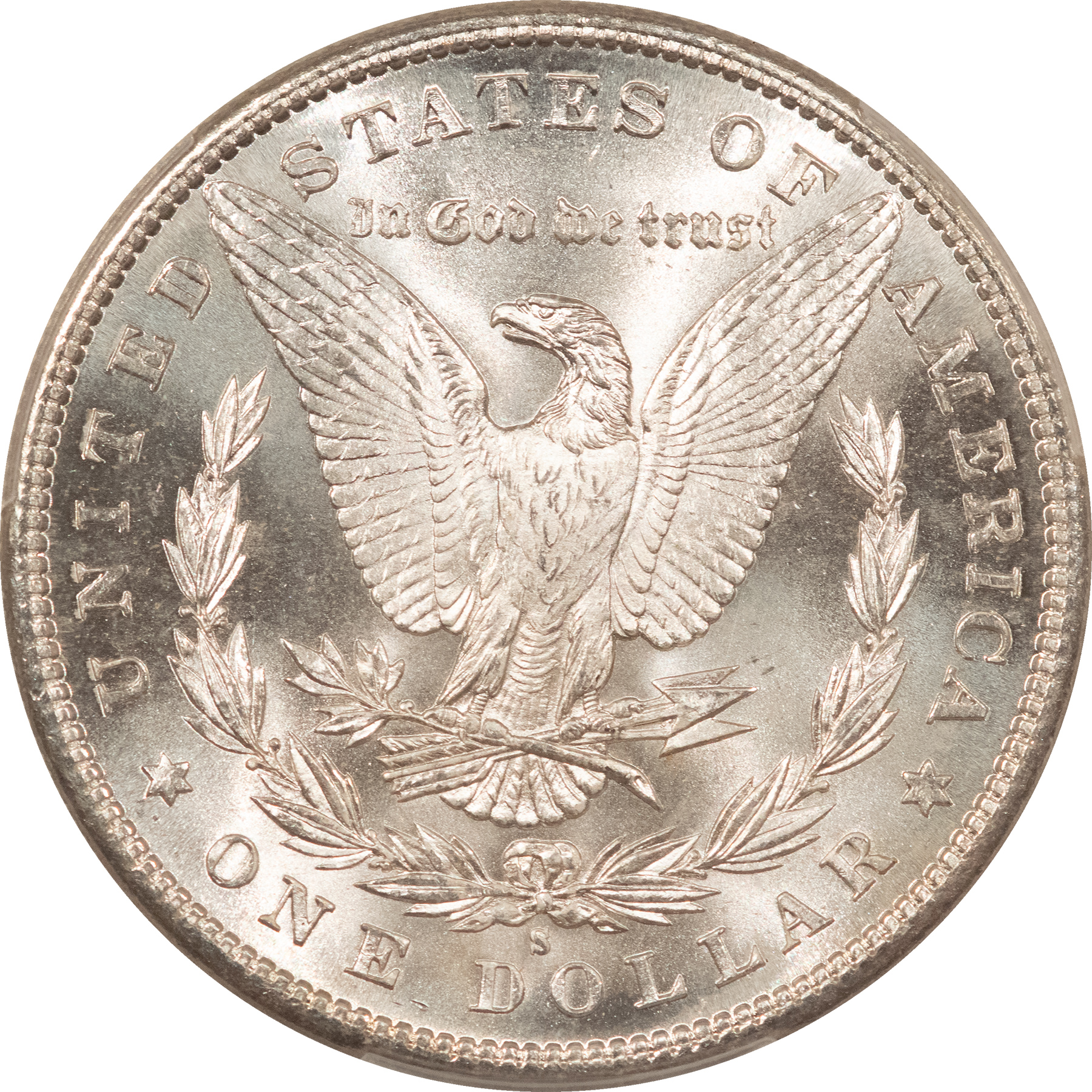 Dollars 1881-S $1 MORGAN DOLLAR – PCGS MS-63 BLAST WHITE Dollars 1881-S $1 MORGAN DOLLAR – PCGS MS-63 BLAST WHITE