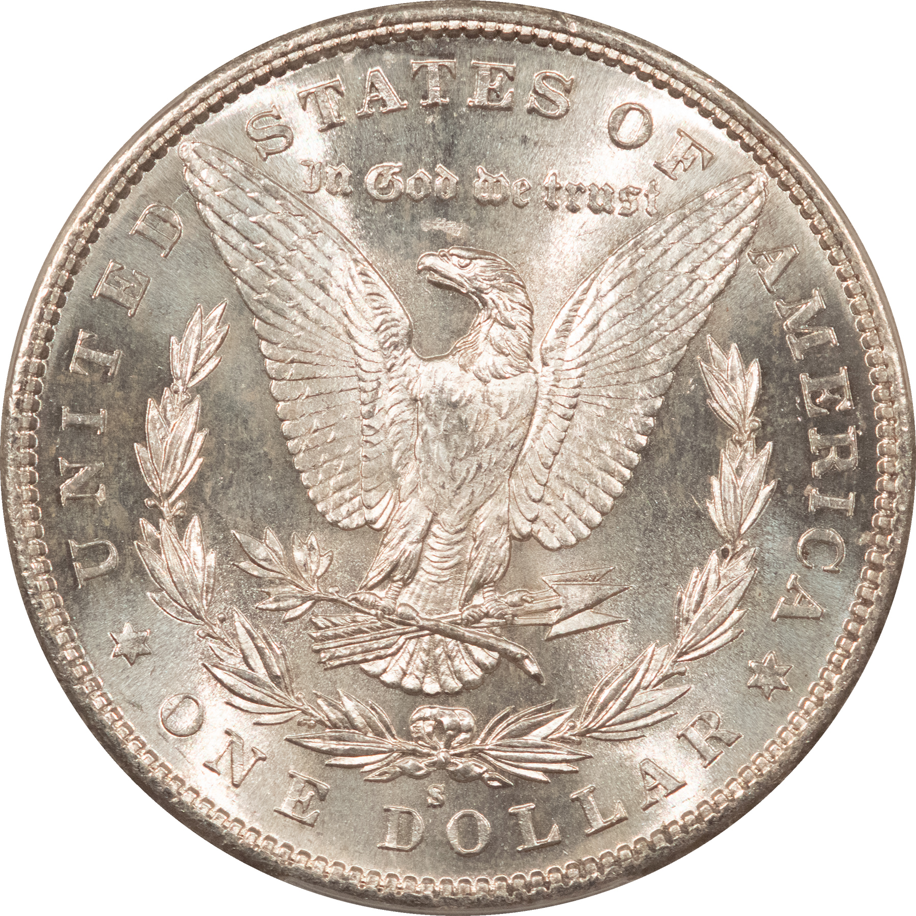 Dollars 1881-S $1 MORGAN DOLLAR – PCGS MS-63 WHITE AND FLASHY Dollars 1881-S $1 MORGAN DOLLAR – PCGS MS-63 WHITE AND FLASHY
