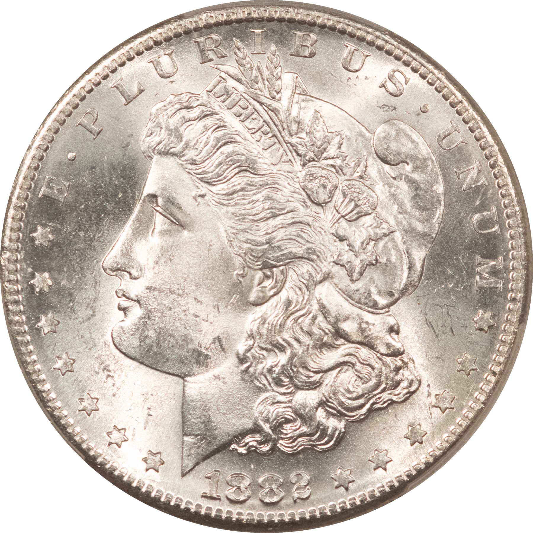 Dollars 1882-S $1 MORGAN DOLLAR – PCGS MS-63, 64+ QUALITY! PREMIUM QUALITY! Dollars 1882-S $1 MORGAN DOLLAR – PCGS MS-63, 64+ QUALITY! PREMIUM QUALITY!