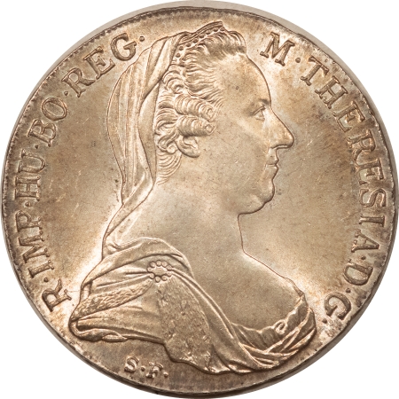 Bullion 1780x DATED AUSTRIA MARIA THERESA SILVER THALER KM#1866.2 – GEM UNCIRCULATED