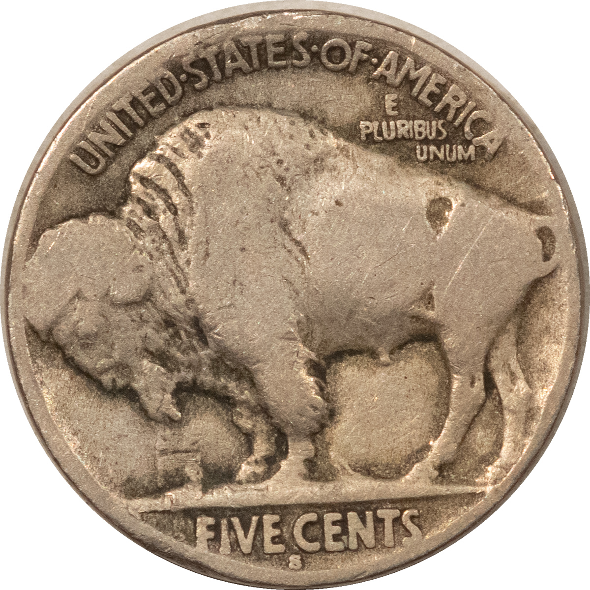Buffalo Nickels 1915-S BUFFALO NICKEL – CIRCULATED! Buffalo Nickels 1915-S BUFFALO NICKEL – CIRCULATED!