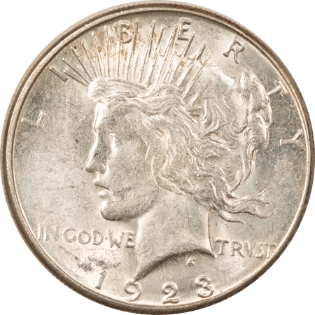 Dollars 1923-S $1 PEACE DOLLAR – FLASHY HIGH GRADE EXAMPLE!