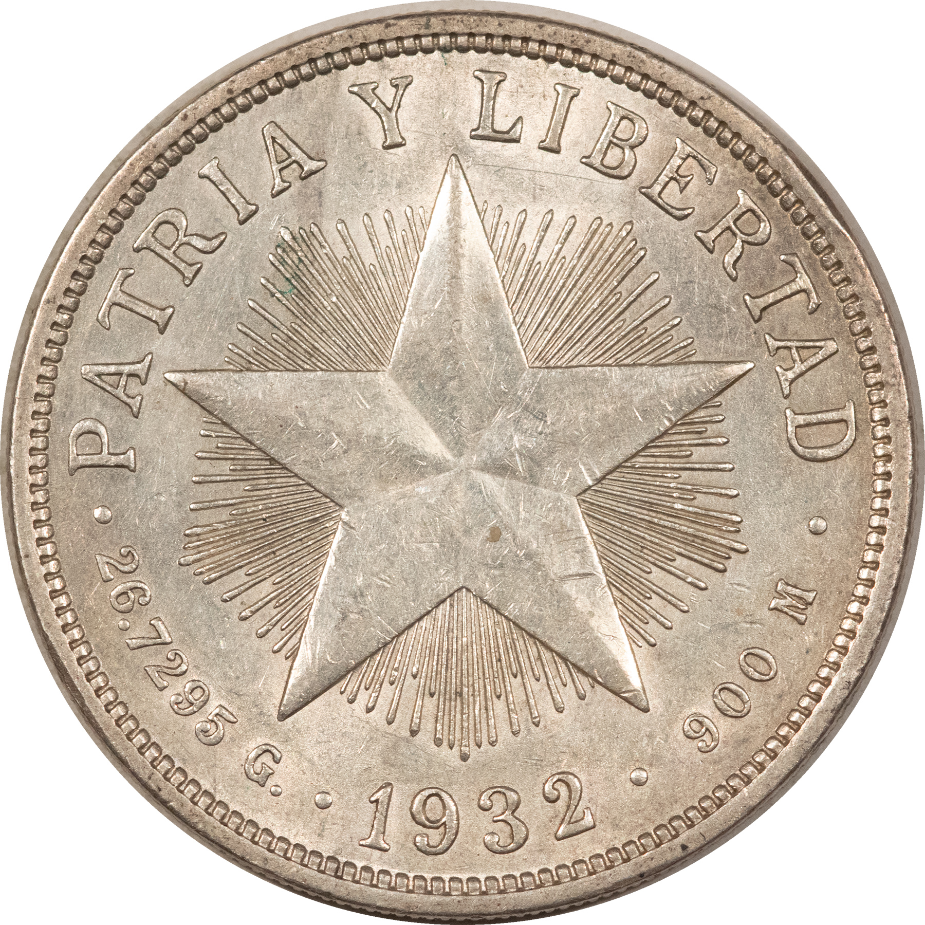 New Store Items 1932 CUBA 1 PESO – UNCIRCULATED OR VIRTUALLY SO! New Store Items 1932 CUBA 1 PESO – UNCIRCULATED OR VIRTUALLY SO!