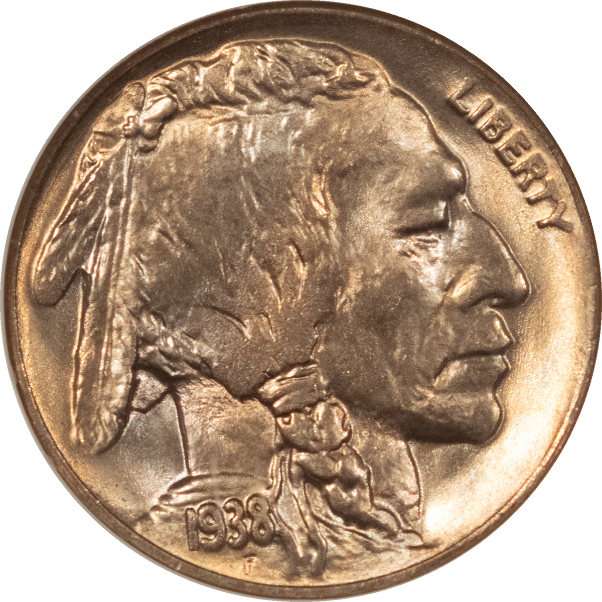 Buffalo Nickels 1938-D BUFFALO NICKEL – NGC MS-66, LOOKS 67! FATTY HOLDER! PREMIUM QUALITY! Buffalo Nickels 1938-D BUFFALO NICKEL – NGC MS-66, LOOKS 67! FATTY HOLDER! PREMIUM QUALITY!