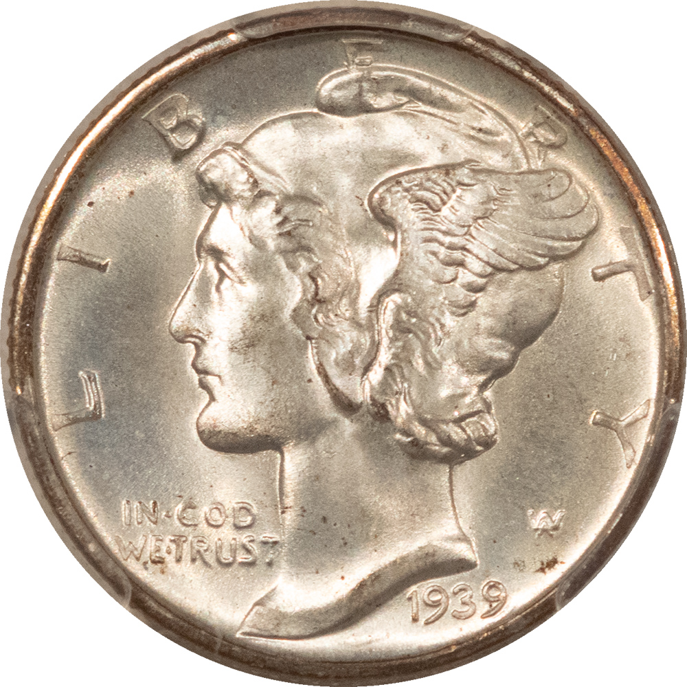 Dimes 1939-D MERCURY DIME – PCGS MS-67 FB ORIGINAL WHITE SUPERB GEM! Dimes 1939-D MERCURY DIME – PCGS MS-67 FB ORIGINAL WHITE SUPERB GEM!