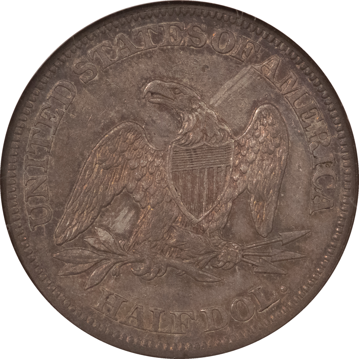 Half Dollars 1863 SEATED LIBERTY HALF DOLLAR – NGC AU-55, TOUGH CIVIL WAR DATE! Half Dollars 1863 SEATED LIBERTY HALF DOLLAR – NGC AU-55, TOUGH CIVIL WAR DATE!