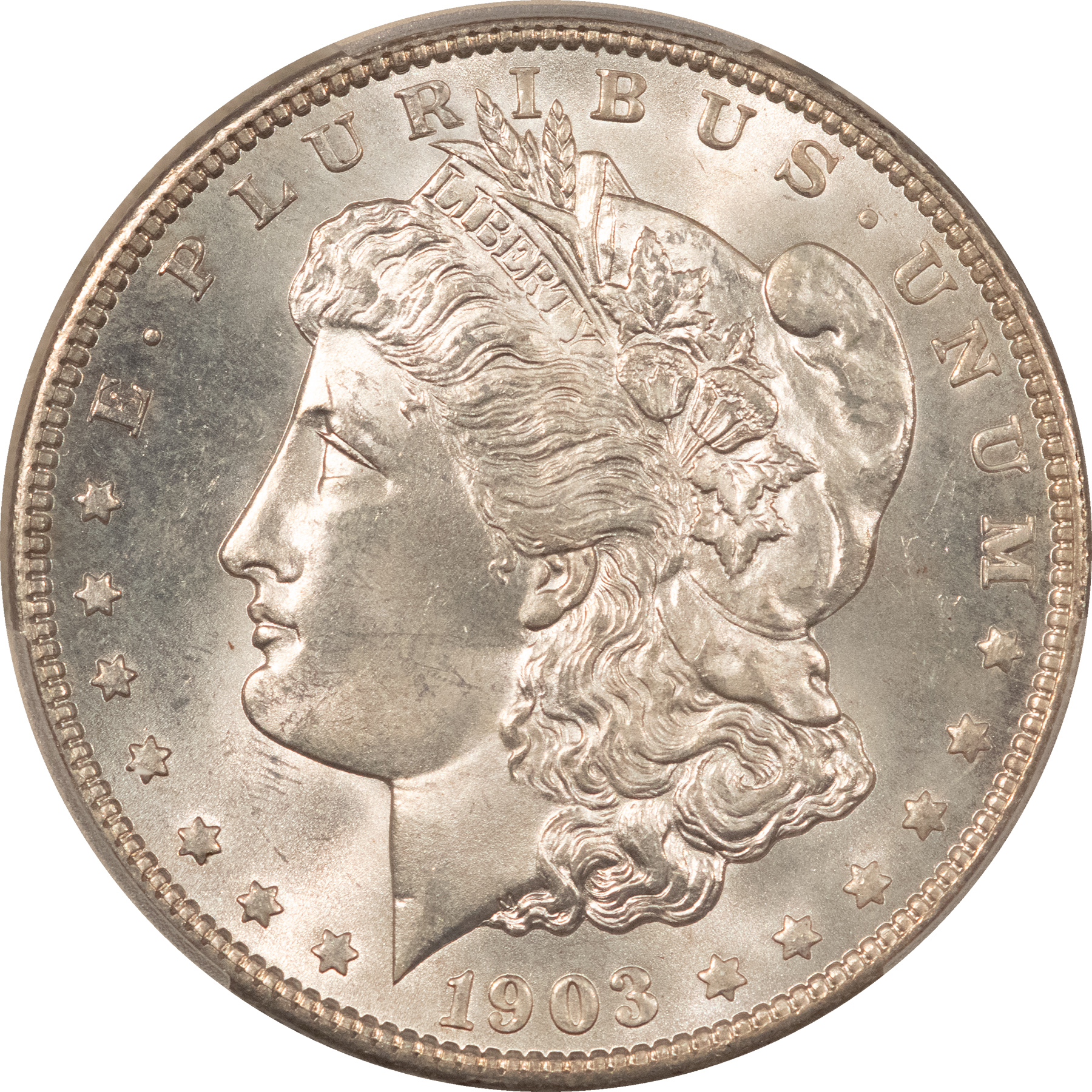 Dollars 1903-O MORGAN DOLLAR – PCGS MS-66, BLAST WHITE TOUGH DATE! Dollars 1903-O MORGAN DOLLAR – PCGS MS-66, BLAST WHITE TOUGH DATE!