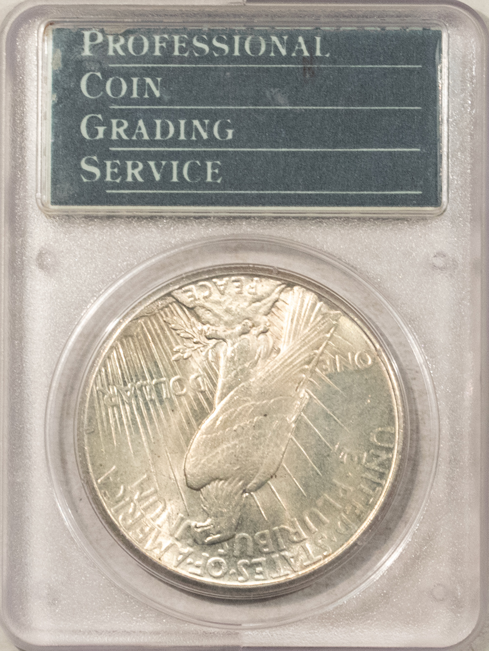 Dollars 1926 $1 PEACE DOLLAR – PCGS MS-63, RATTLER! PREMIUM QUALITY! Dollars 1926 $1 PEACE DOLLAR – PCGS MS-63, RATTLER! PREMIUM QUALITY!
