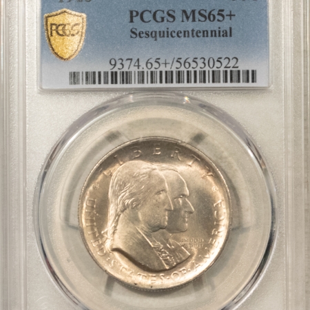 Early Commems 1926 SESQUICENTENNIAL COMMEMORATIVE HALF DOLLAR PCGS MS-65+ ORIGINAL FLASHY GEM