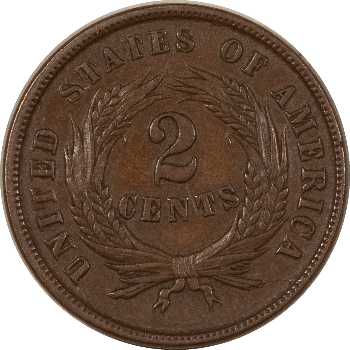 New Store Items 1864 TWO CENT PIECE LARGE MOTTO – HIGH GRADE CIRCULATED EXAMPLE! New Store Items 1864 TWO CENT PIECE LARGE MOTTO – HIGH GRADE CIRCULATED EXAMPLE!