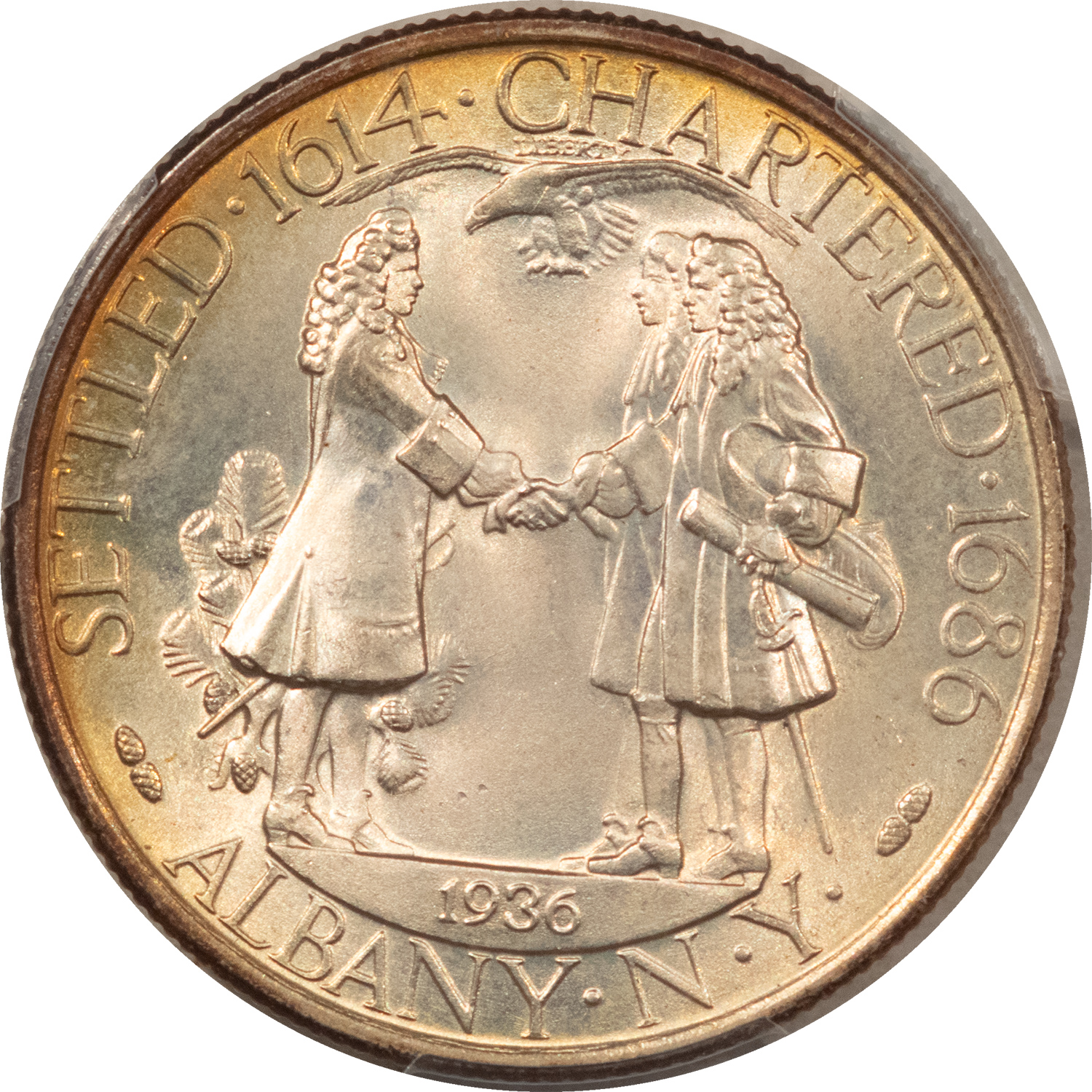 New Certified Coins 1936 ALBANY COMMEMORATIVE HALF DOLLAR PCGS MS-66+, SUPERB LOOKS 67! New Certified Coins 1936 ALBANY COMMEMORATIVE HALF DOLLAR PCGS MS-66+, SUPERB LOOKS 67!