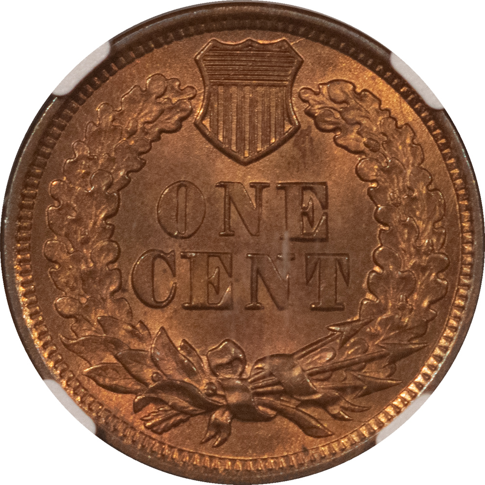 Indian 1870 INDIAN CENT NGC MS-66+ RB CAC APPROVED, TOP POP BOTH SERVICES NONE FINER! Indian 1870 INDIAN CENT NGC MS-66+ RB CAC APPROVED, TOP POP BOTH SERVICES NONE FINER!