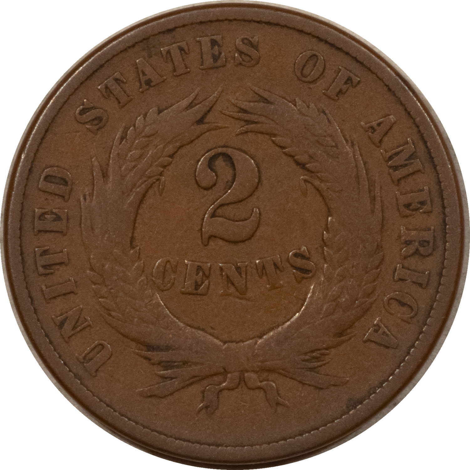 New Store Items 1868 TWO CENT PIECE – HIGH GRADE CIRCULATED EXAMPLE! New Store Items 1868 TWO CENT PIECE – HIGH GRADE CIRCULATED EXAMPLE!