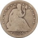 Half Dollars 1854-O SEATED LIBERTY HALF DOLLAR, ARROWS – CIRCULATED!
