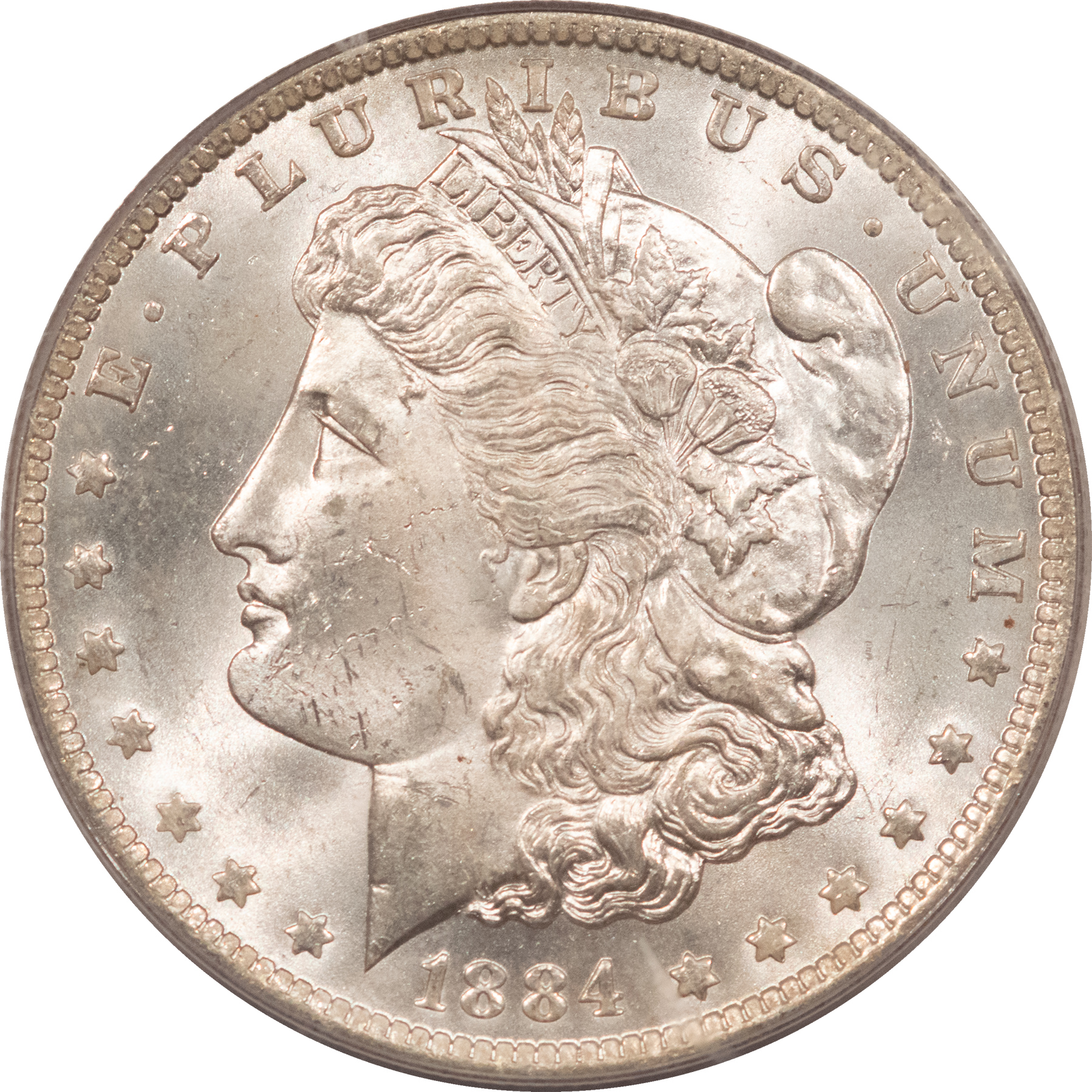 Dollars 1884-O $1 MORGAN DOLLAR – PCGS MS-64, OLD GREEN HOLDER & PREMIUM QUALITY! Dollars 1884-O $1 MORGAN DOLLAR – PCGS MS-64, OLD GREEN HOLDER & PREMIUM QUALITY!