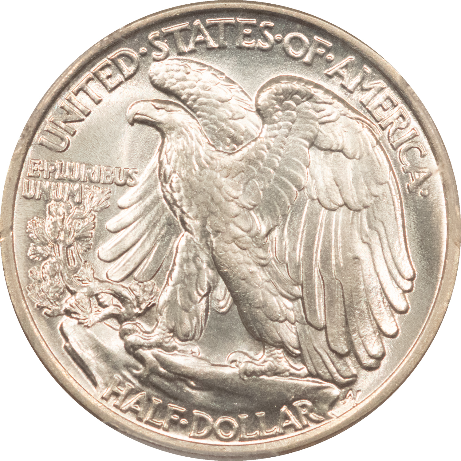 Half Dollars 1943 WALKING LIBERTY HALF DOLLAR – PCGS MS-64, BLAST WHITE! Half Dollars 1943 WALKING LIBERTY HALF DOLLAR – PCGS MS-64, BLAST WHITE!