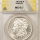 Dollars 1879-CC $1 MORGAN DOLLAR – PCGS VF-20, WHOLESOME AND PERFECT! CARSON CITY!