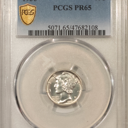 Dimes 1936 PROOF MERCURY DIME – PCGS PR-65