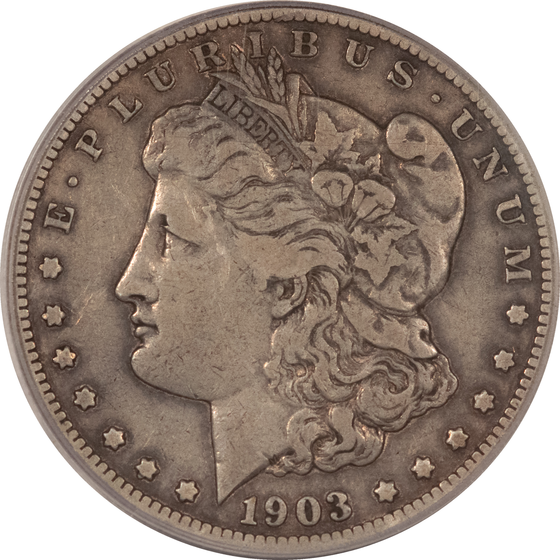Dollars 1904 $1 MORGAN DOLLAR – PCGS VF-25 Dollars 1904 $1 MORGAN DOLLAR – PCGS VF-25