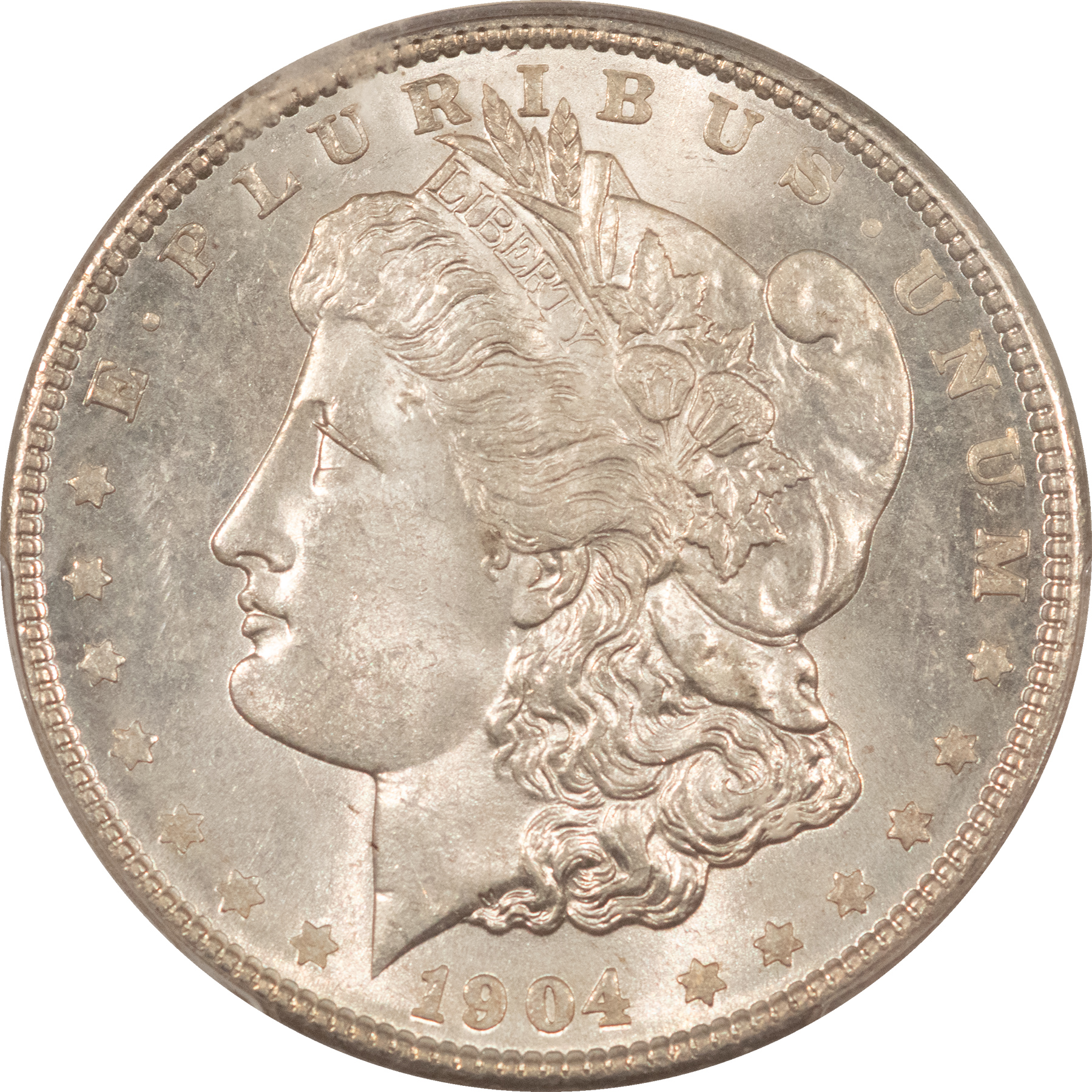 Dollars 1904 $1 MORGAN DOLLAR – PCGS MS-63 Dollars 1904 $1 MORGAN DOLLAR – PCGS MS-63