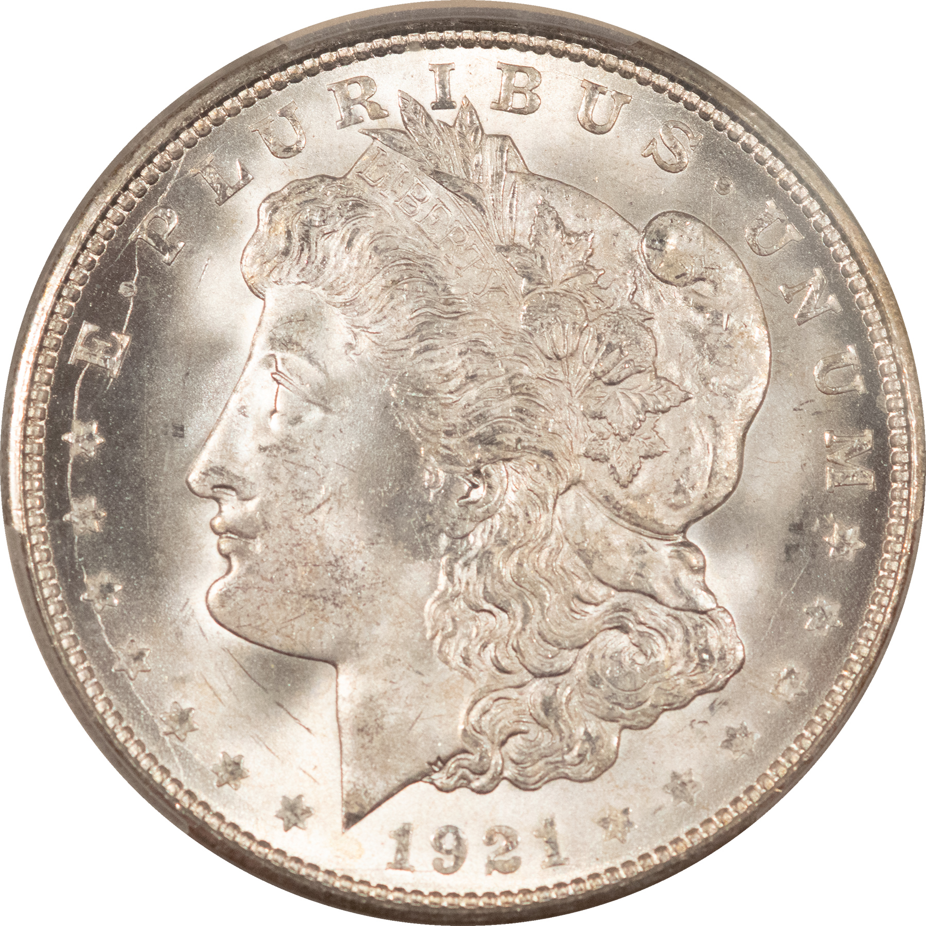 Dollars 1921-D $1 MORGAN DOLLAR – PCGS MS-65 Dollars 1921-D $1 MORGAN DOLLAR – PCGS MS-65
