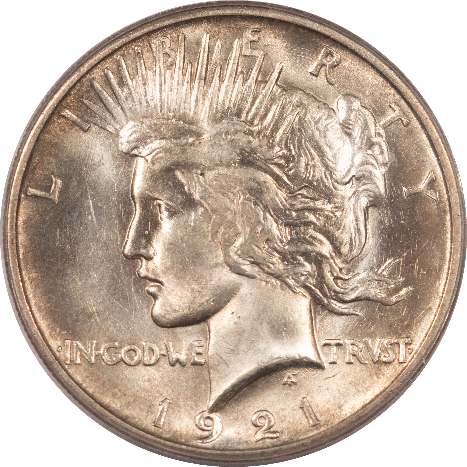 Dollars 1921 $1 PEACE DOLLAR – PCGS MS-64, LUSTROUS & PREMIUM QUALITY! Dollars 1921 $1 PEACE DOLLAR – PCGS MS-64, LUSTROUS & PREMIUM QUALITY!