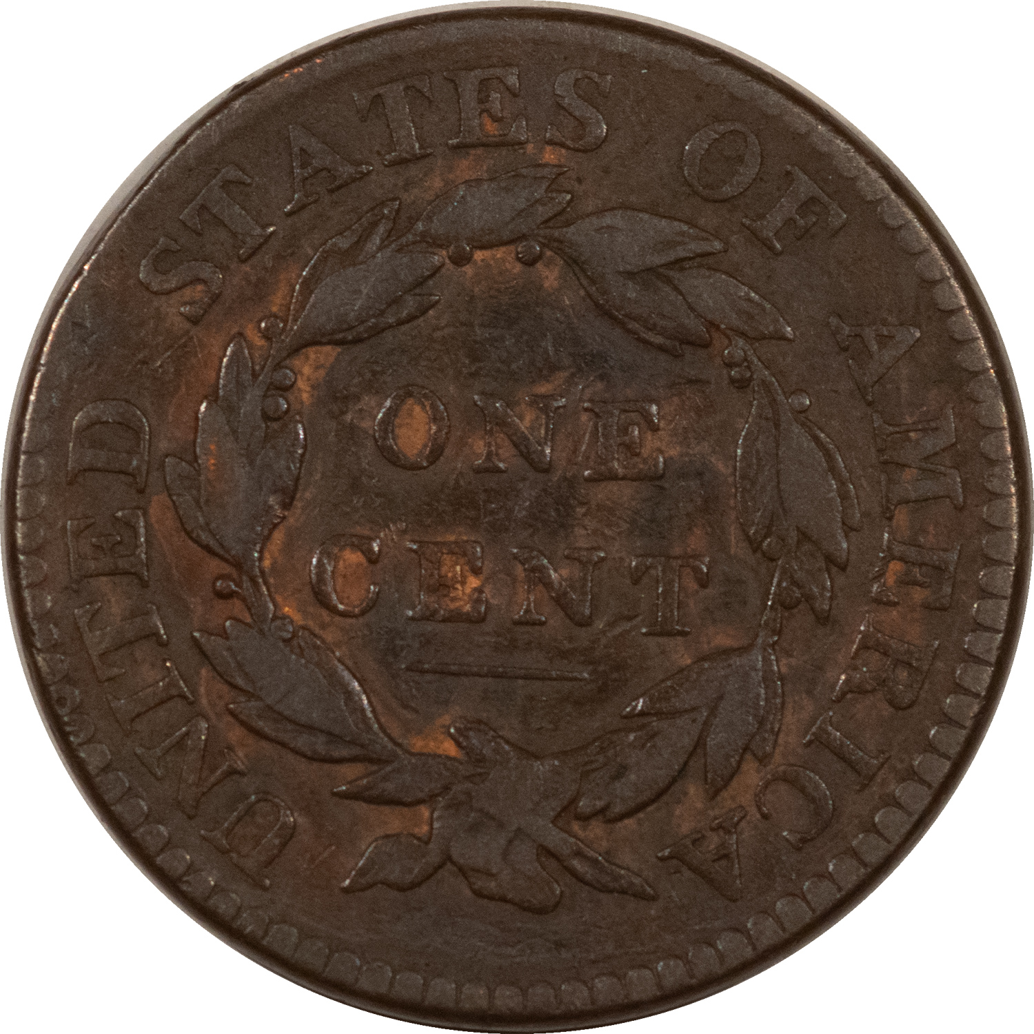 Coronet Head Large Cents 1819/8 CORONET HEAD LARGE CENT – CIRCULATED, SUSPECT COLOR! Coronet Head Large Cents 1819/8 CORONET HEAD LARGE CENT – CIRCULATED, SUSPECT COLOR!