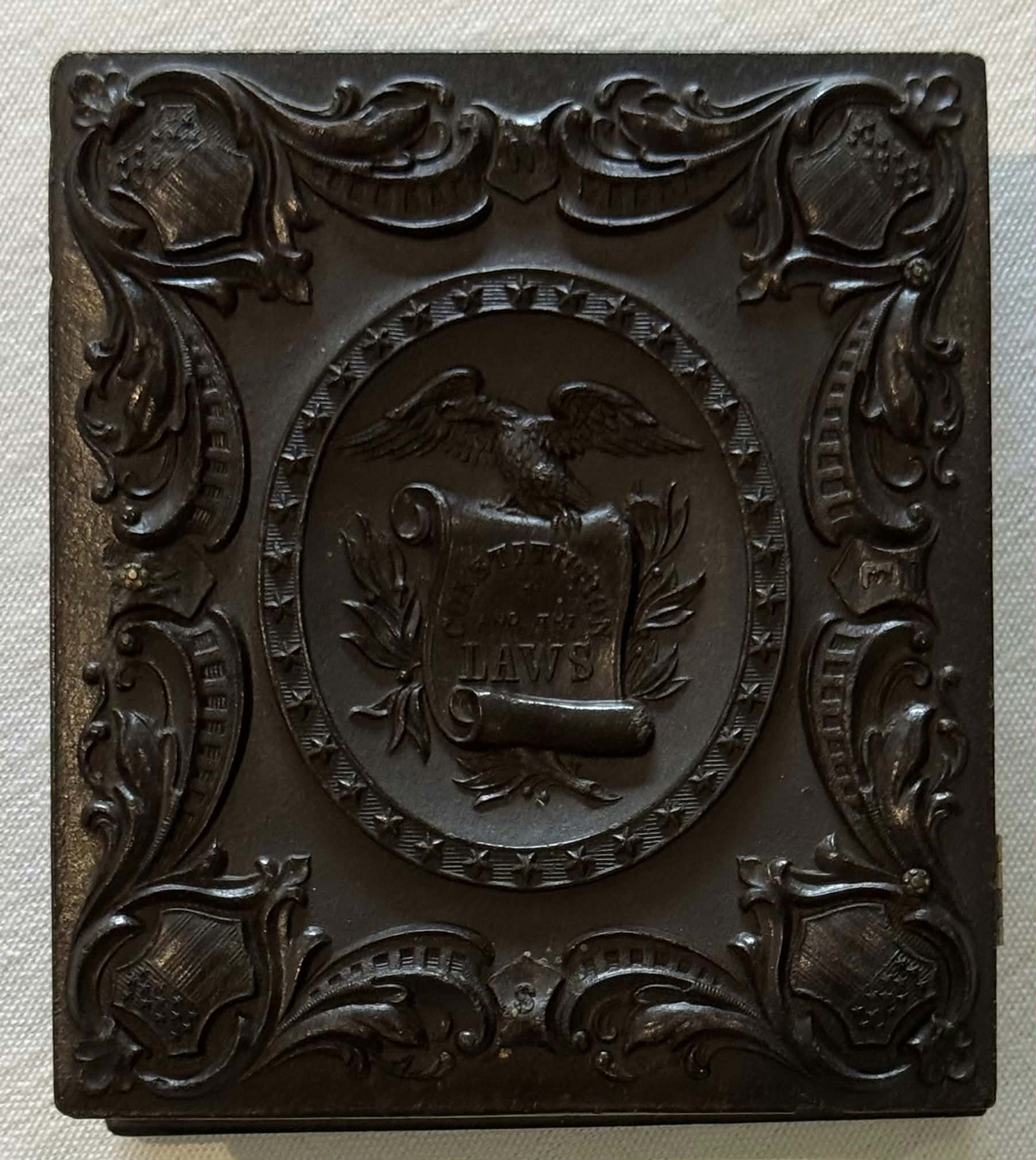 New Store Items ca 1864 3″ X 4″ APPROX LARGE LINCOLN ALBUMIN IN A PERIOD CASE – NEAR MINT! New Store Items ca 1864 3″ X 4″ APPROX LARGE LINCOLN ALBUMIN IN A PERIOD CASE – NEAR MINT!