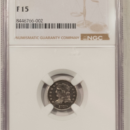 Capped Bust Half Dimes 1835 CAPPED BUST HALF DIME – NGC F-15