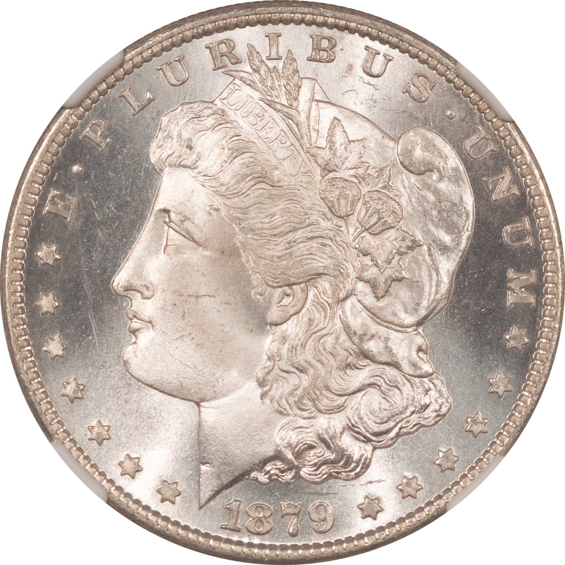 Dollars 1879-S $1 MORGAN DOLLAR – NGC MS-66+, A LUSTROUS WHITE HEADLIGHT! Dollars 1879-S $1 MORGAN DOLLAR – NGC MS-66+, A LUSTROUS WHITE HEADLIGHT!