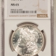 Morgan Dollars 1880-S MORGAN DOLLAR NGC MS-66, FRESH & FLASHY!