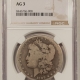 Dollars 1889-S $1 MORGAN DOLLAR – ANACS MS-62 Dollars 1889-S $1 MORGAN DOLLAR – ANACS MS-62