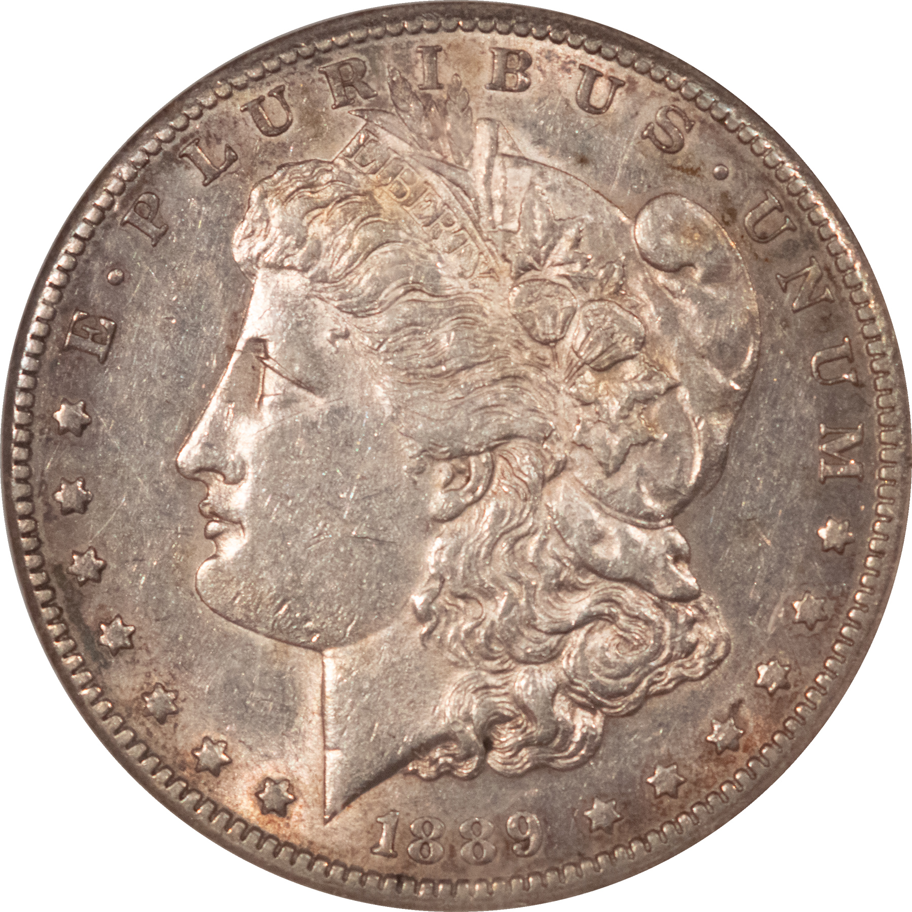 Dollars 1889-CC $1 MORGAN DOLLAR – NGC AU-55, KEY-DATE! CARSON CITY! Dollars 1889-CC $1 MORGAN DOLLAR – NGC AU-55, KEY-DATE! CARSON CITY!