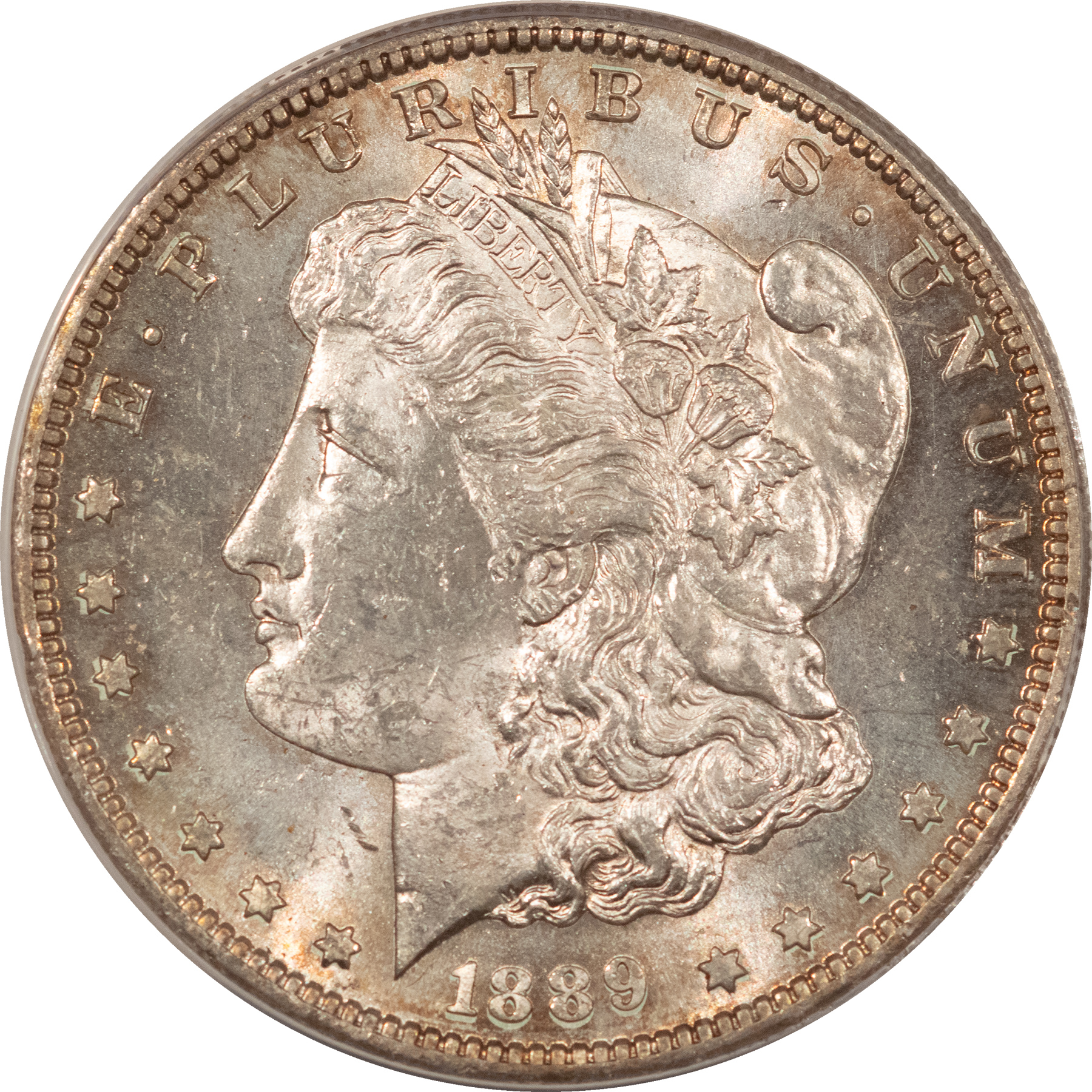 Dollars 1889-S $1 MORGAN DOLLAR – ANACS MS-62 Dollars 1889-S $1 MORGAN DOLLAR – ANACS MS-62