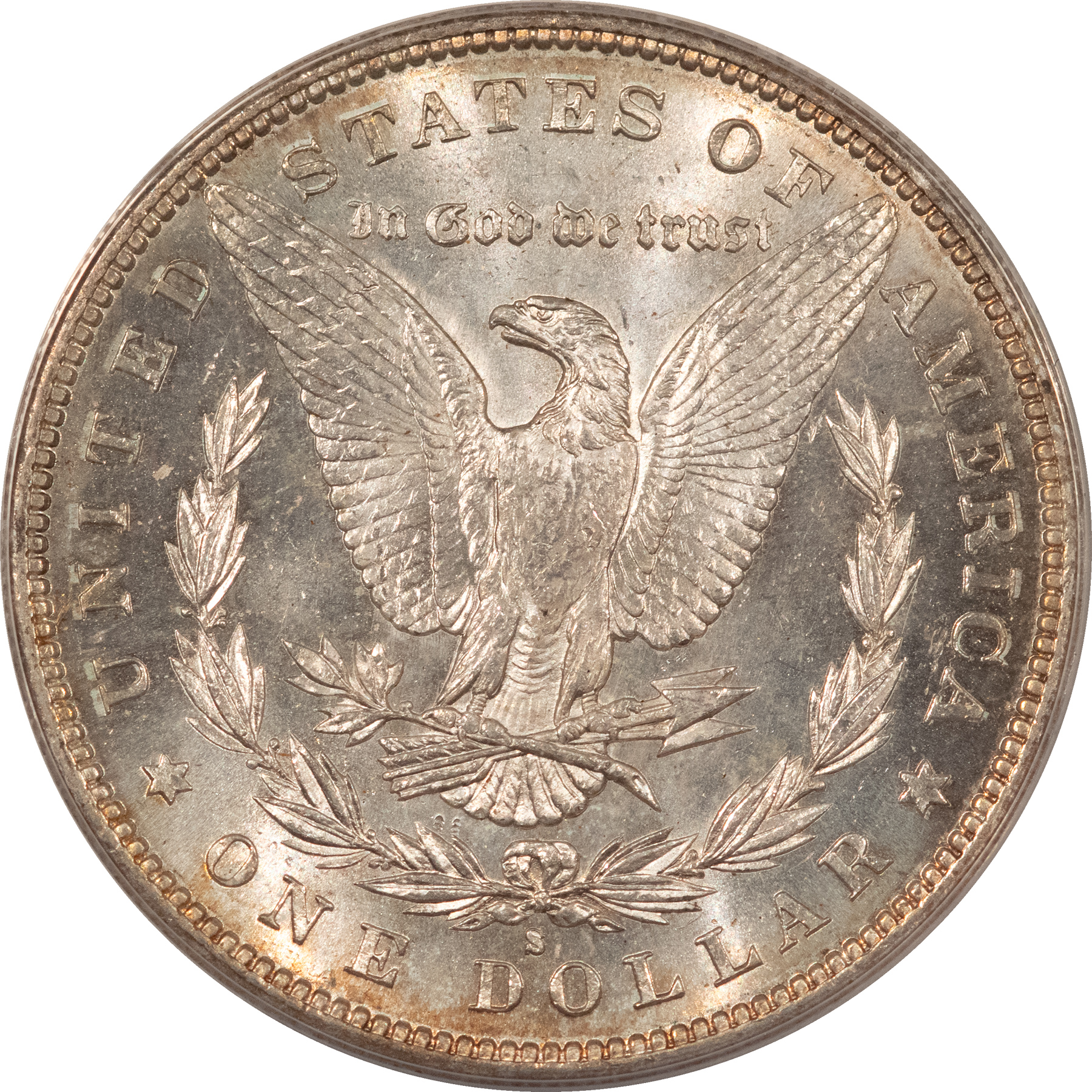 Dollars 1889-S $1 MORGAN DOLLAR – ANACS MS-62 Dollars 1889-S $1 MORGAN DOLLAR – ANACS MS-62