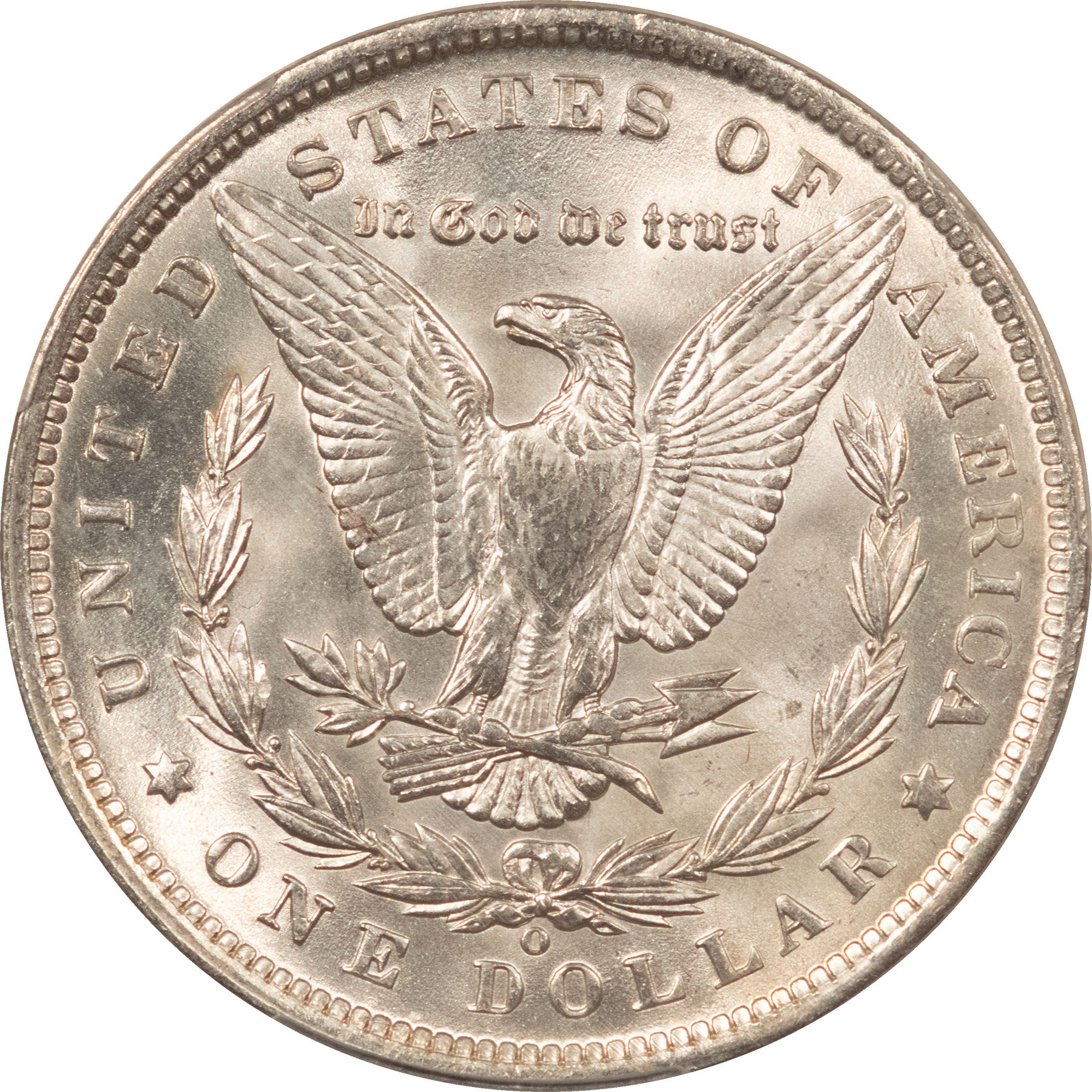 Dollars 1890-O $1 MORGAN DOLLAR – PCGS MS-63, BLAST WHITE & PREMIUM QUALITY! Dollars 1890-O $1 MORGAN DOLLAR – PCGS MS-63, BLAST WHITE & PREMIUM QUALITY!