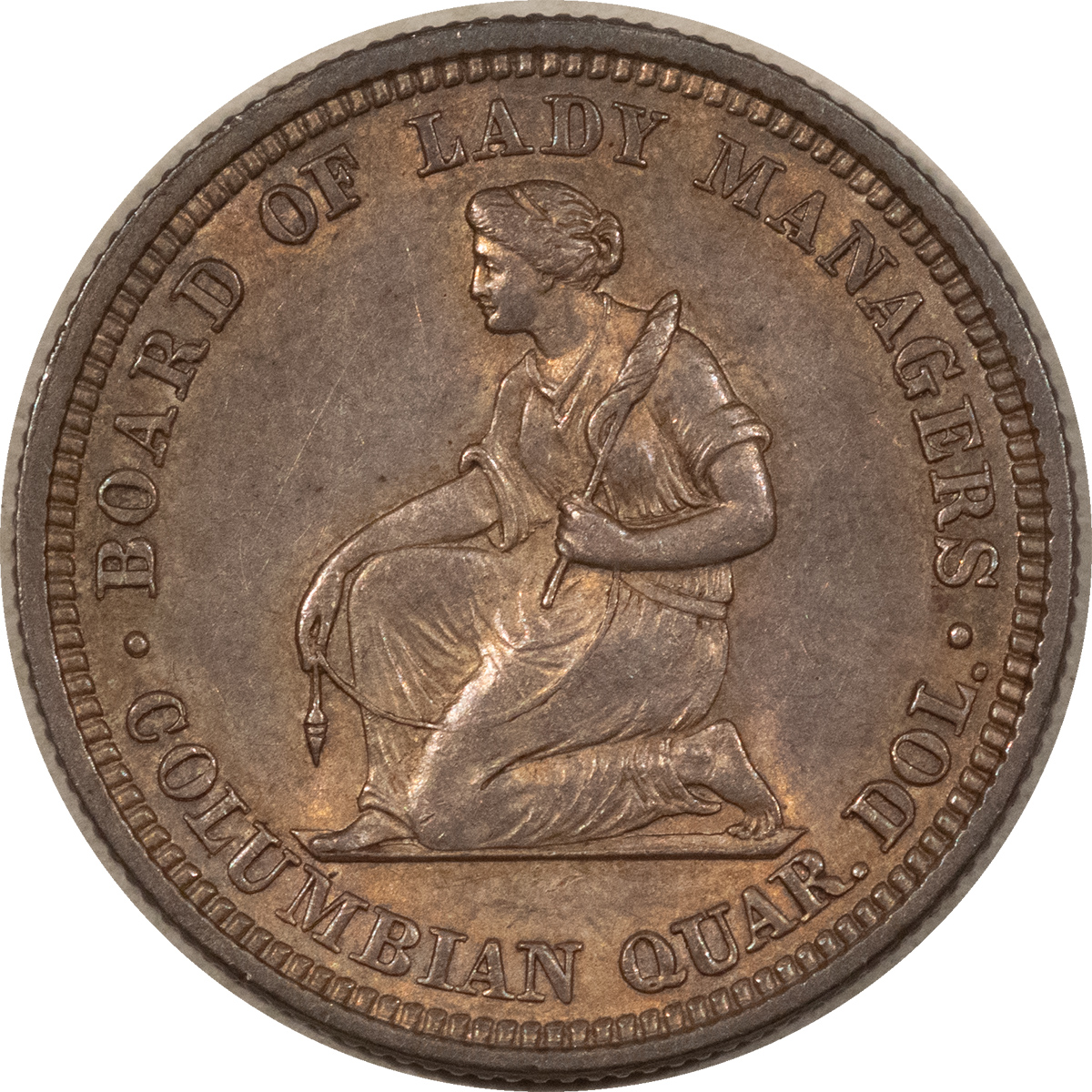 Early Commems 1893 ISABELLA COMMEMORATIVE QUARTER – HIGH GRADE EXAMPLE! ORIGINAL & LOOKS UNC! Early Commems 1893 ISABELLA COMMEMORATIVE QUARTER – HIGH GRADE EXAMPLE! ORIGINAL & LOOKS UNC!