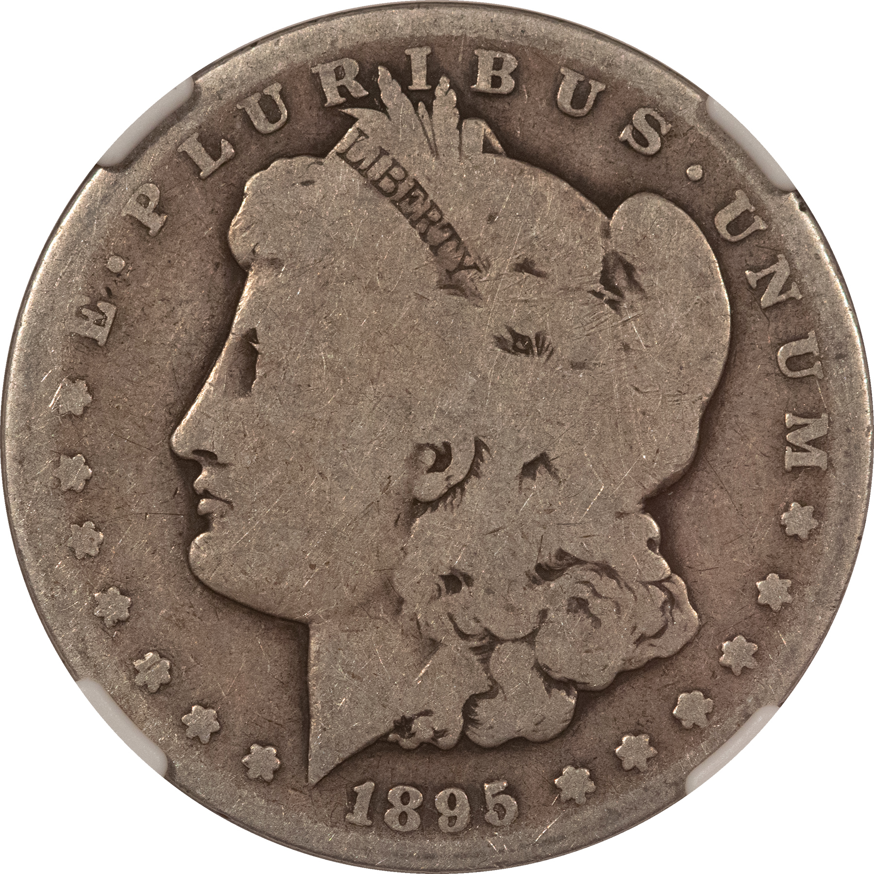 Dollars 1895-S $1 MORGAN DOLLAR – NGC AG-3 Dollars 1895-S $1 MORGAN DOLLAR – NGC AG-3