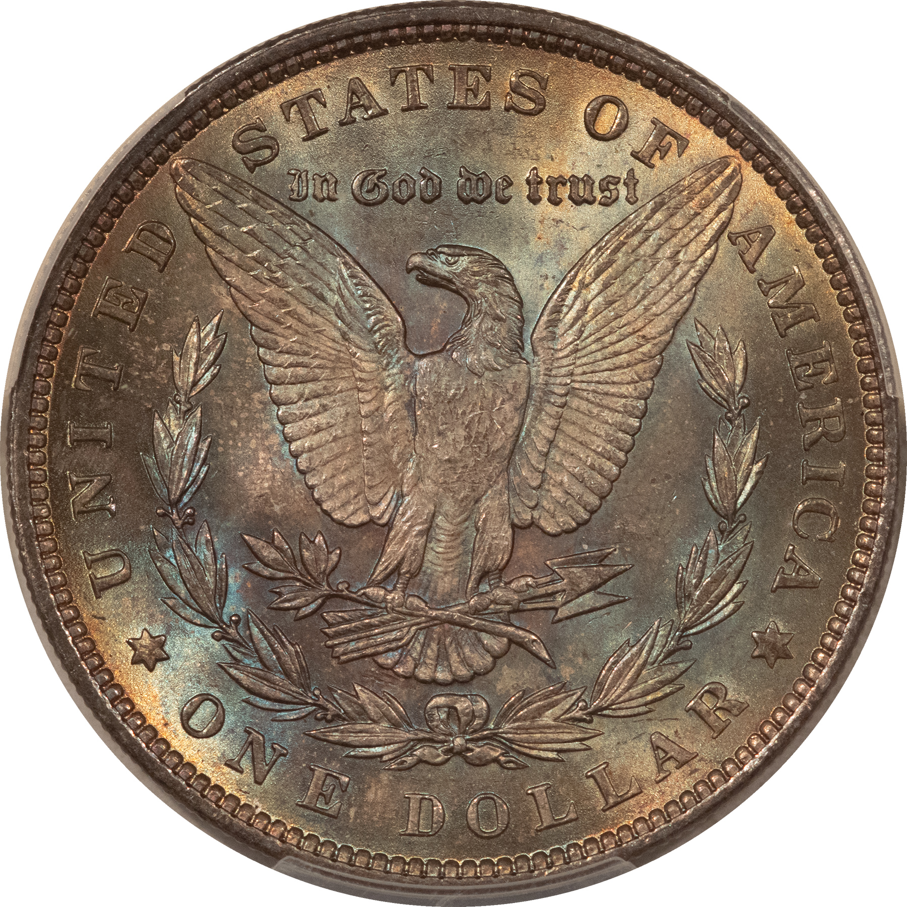 Dollars 1896 $1 MORGAN DOLLAR – PCGS MS-63, PRETTY COLOR & PREMIUM QUALITY! Dollars 1896 $1 MORGAN DOLLAR – PCGS MS-63, PRETTY COLOR & PREMIUM QUALITY!