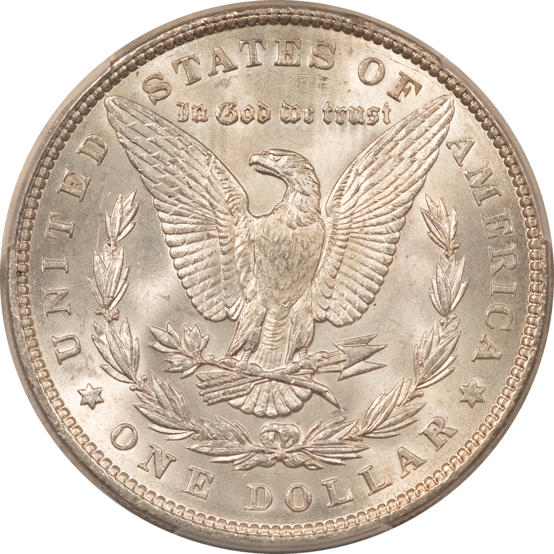 Dollars 1897 $1 MORGAN DOLLAR – PCGS MS-63 CHOICE & PQ! Dollars 1897 $1 MORGAN DOLLAR – PCGS MS-63 CHOICE & PQ!