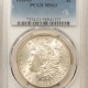 Dollars 1898-O $1 MORGAN DOLLAR – PCGS MS-63 WHITE & CHOICE