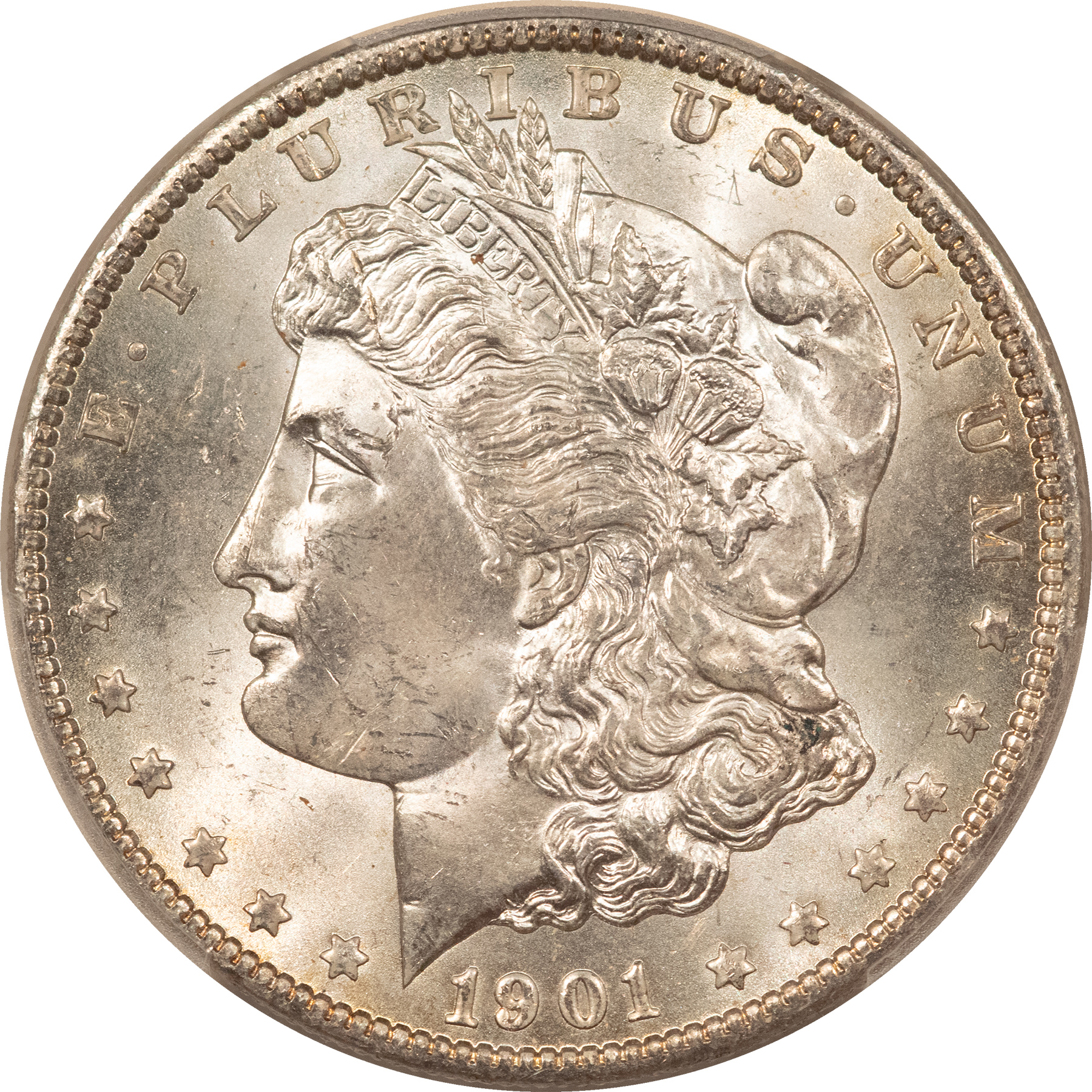 Dollars 1901-O $1 MORGAN DOLLAR – PCGS MS-63 FLASHY & CHOICE! Dollars 1901-O $1 MORGAN DOLLAR – PCGS MS-63 FLASHY & CHOICE!