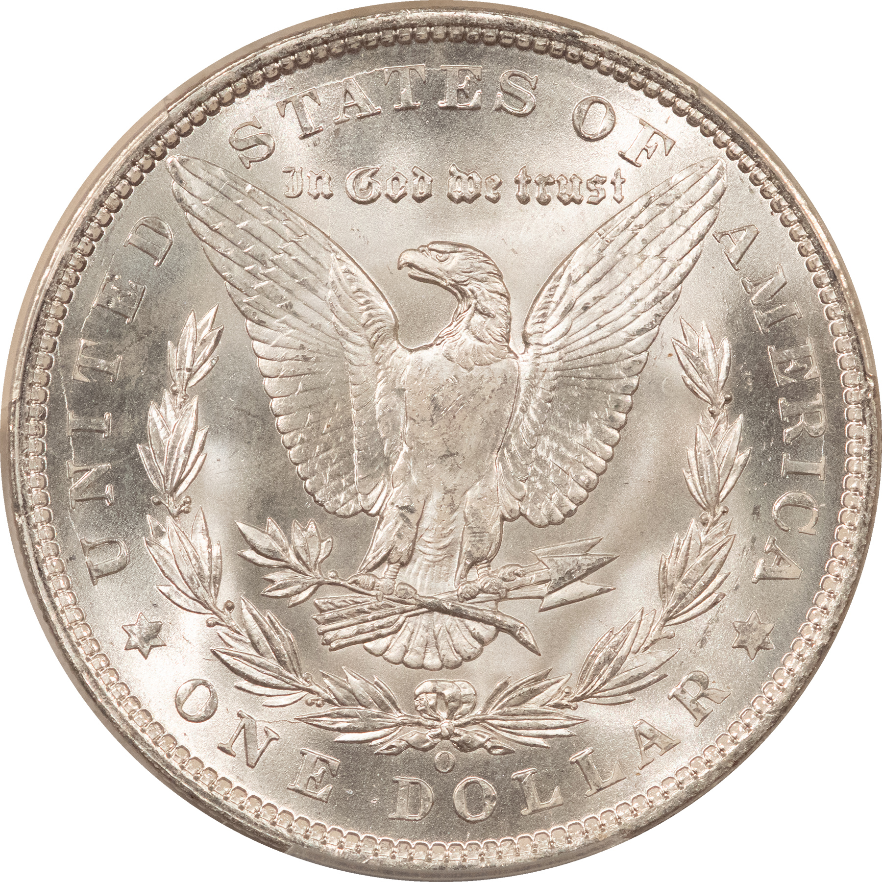 Dollars 1904-O $1 MORGAN DOLLAR – PCGS MS-63 WHITE Dollars 1904-O $1 MORGAN DOLLAR – PCGS MS-63 WHITE