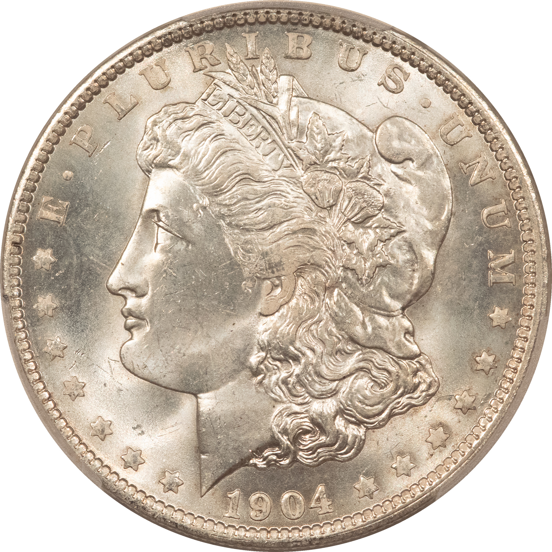 Dollars 1904-O $1 MORGAN DOLLAR – PCGS MS-63 FRESH WHITISH & CHOICE! Dollars 1904-O $1 MORGAN DOLLAR – PCGS MS-63 FRESH WHITISH & CHOICE!