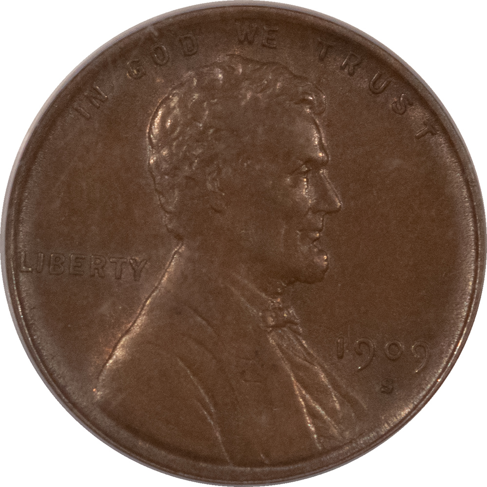 CAC Approved Coins 1909-S VDB LINCOLN CENT – PCGS AU-58, CAC APPROVED! PQ KEY-DATE! CAC Approved Coins 1909-S VDB LINCOLN CENT – PCGS AU-58, CAC APPROVED! PQ KEY-DATE!