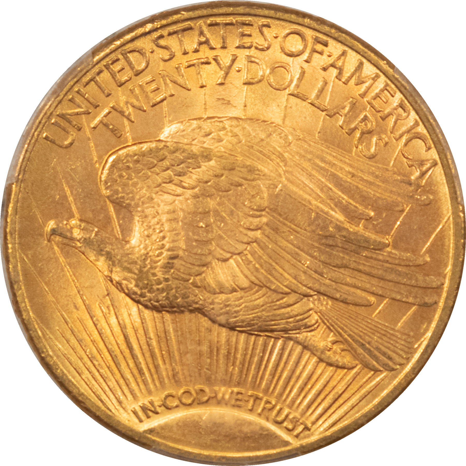 $20 1910-D $20 SAINT GAUDENS GOLD DOUBLE EAGLE – PCGS MS-64+, LOWER MINTAGE DATE! $20 1910-D $20 SAINT GAUDENS GOLD DOUBLE EAGLE – PCGS MS-64+, LOWER MINTAGE DATE!