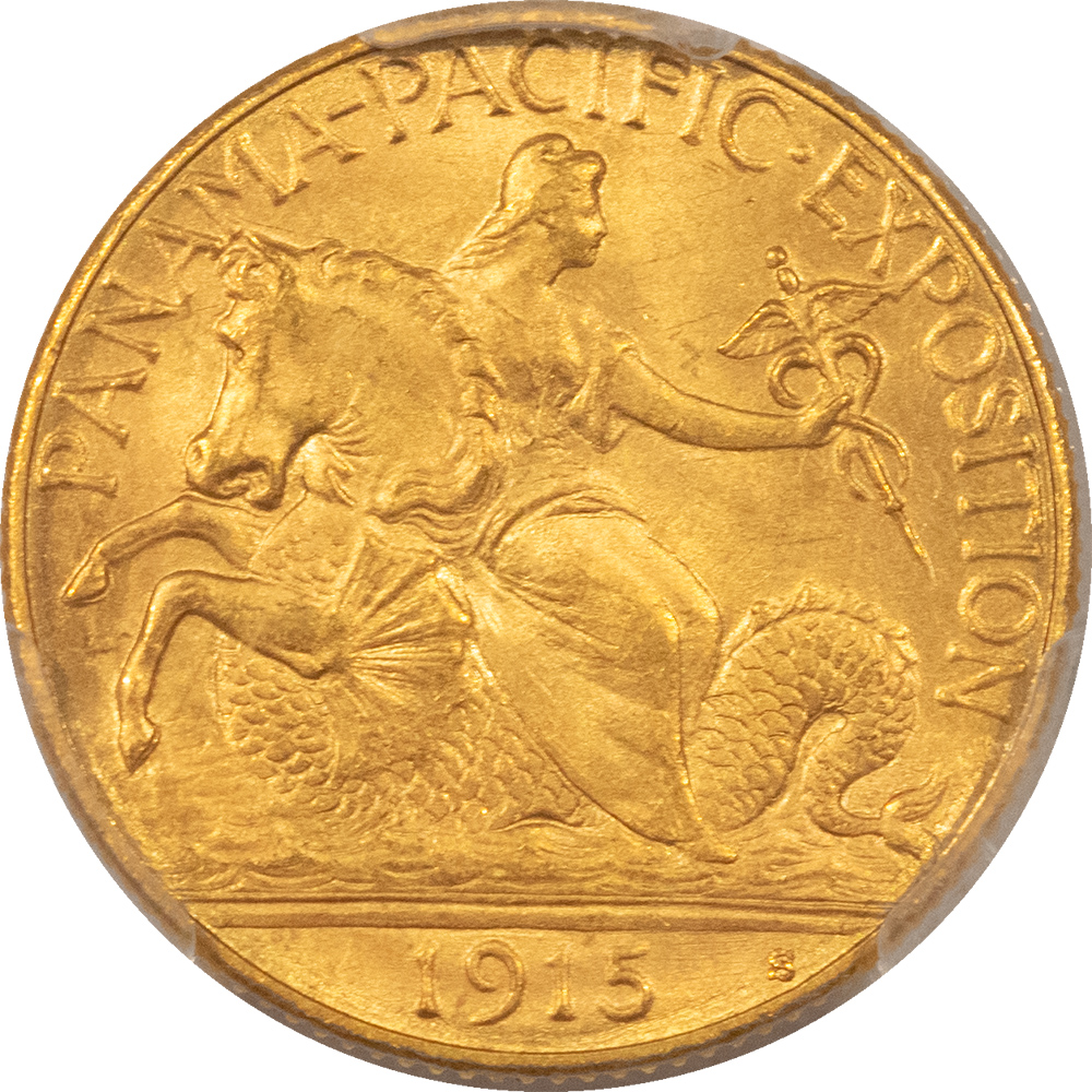 CAC Approved Coins 1915-S $2.50 PAN-PAC GOLD COMMEMORATIVE – PCGS MS-66, ORIGINAL, FRESH & CAC! CAC Approved Coins 1915-S $2.50 PAN-PAC GOLD COMMEMORATIVE – PCGS MS-66, ORIGINAL, FRESH & CAC!