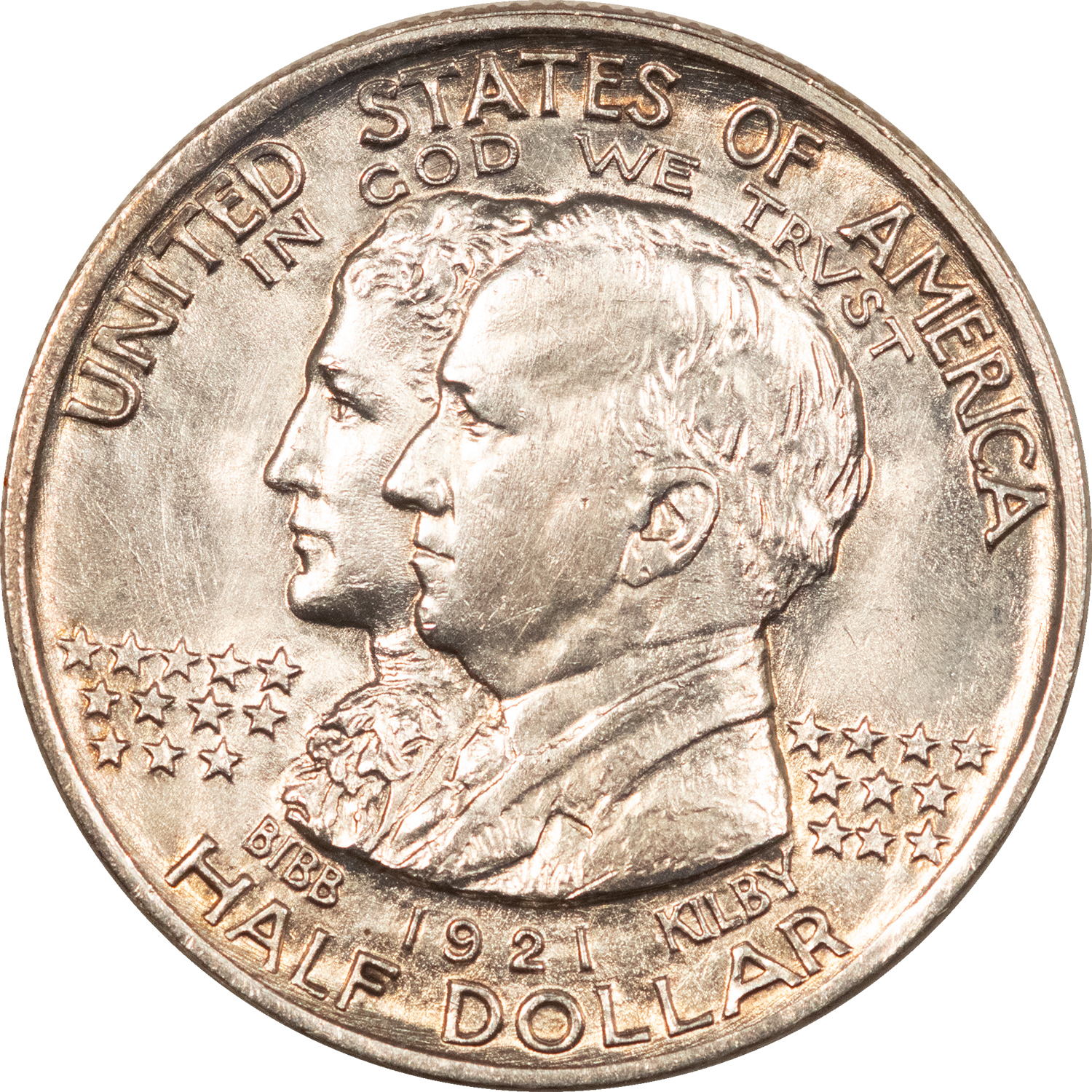 Early Commems 1921 ALABAMA COMMEMORATIVE HALF DOLLAR – FLASHY UNCIRCULATED, BUT CLEANED! Early Commems 1921 ALABAMA COMMEMORATIVE HALF DOLLAR – FLASHY UNCIRCULATED, BUT CLEANED!