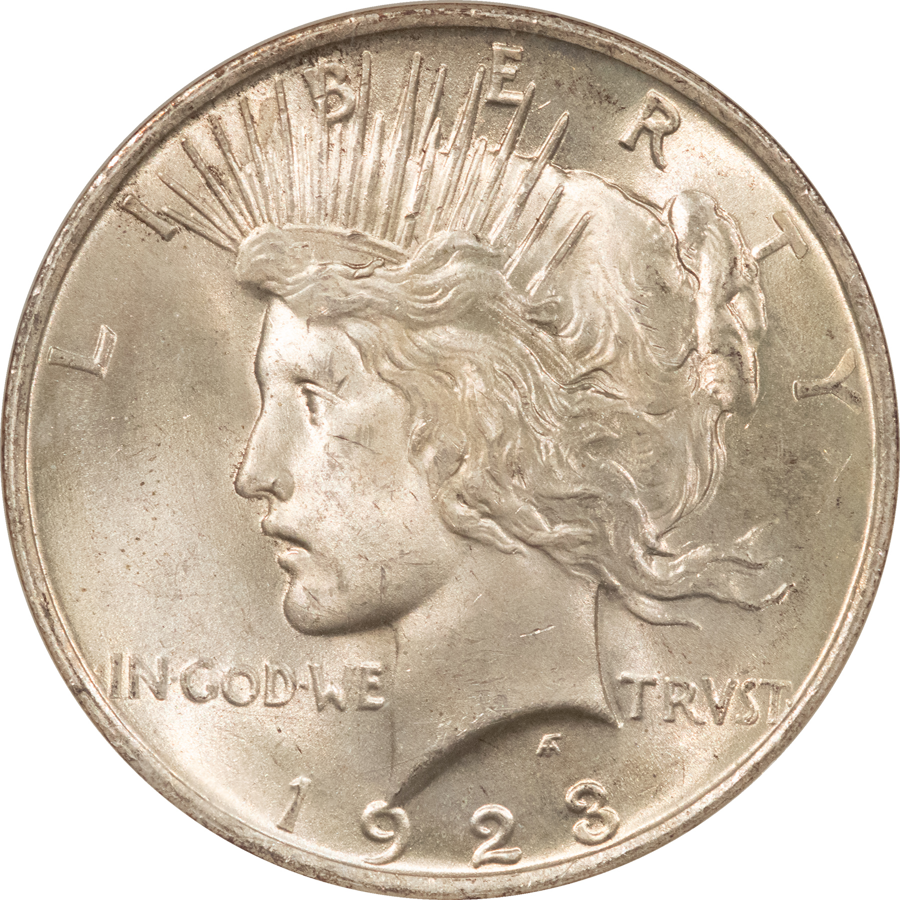 Dollars 1923 $1 PEACE DOLLAR – NGC MS-63 FATTIE HOLDER, FRESH & SUPER PREMIUM QUALITY! Dollars 1923 $1 PEACE DOLLAR – NGC MS-63 FATTIE HOLDER, FRESH & SUPER PREMIUM QUALITY!